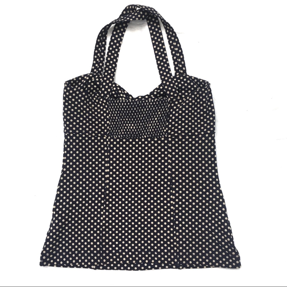 Anthropologie Post Mark Polka Dot Tank Top Small - Picture 4 of 4